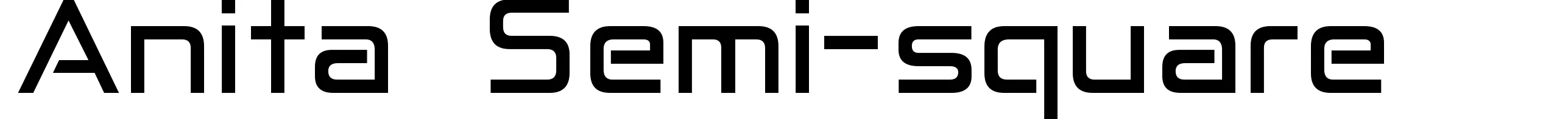 Anita Semi-square