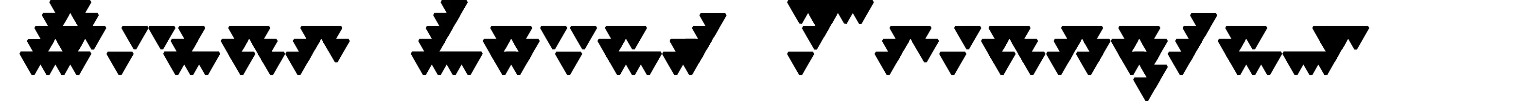 Bizar Loved Triangles