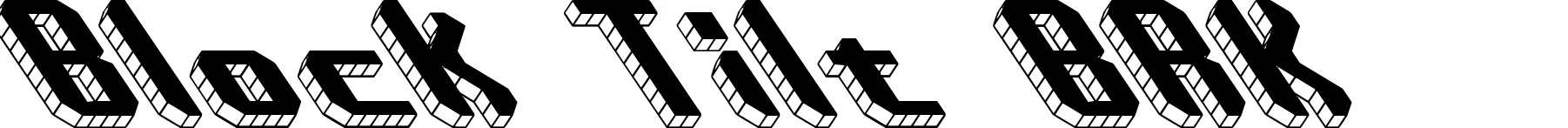 Block Tilt BRK