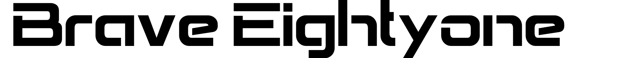 Brave Eightyone