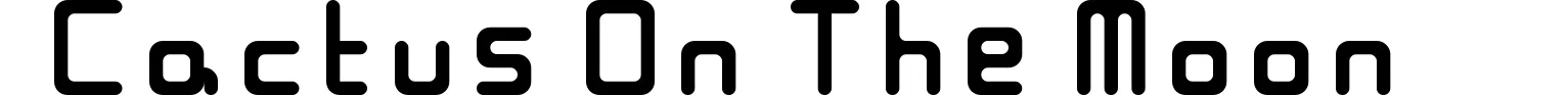 Cactus On The Moon