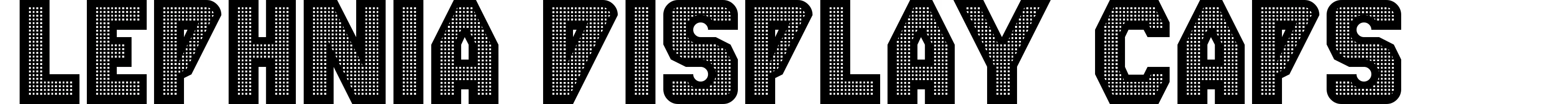 Lephnia Display Caps