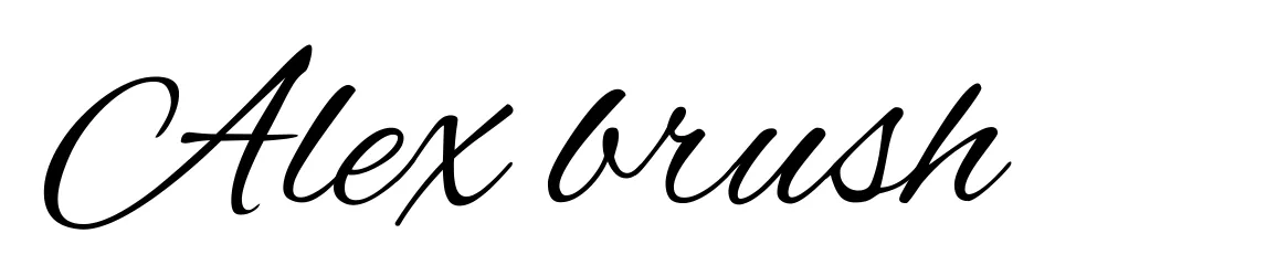 Alex brush