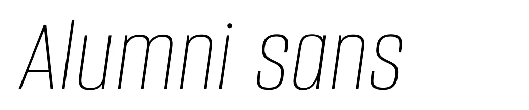 Alumni sans
