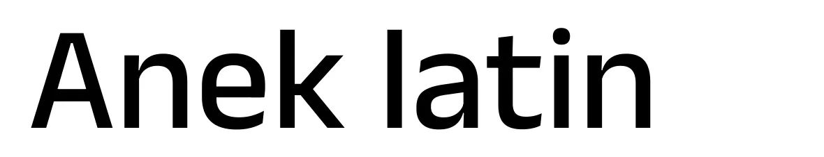 Anek latin