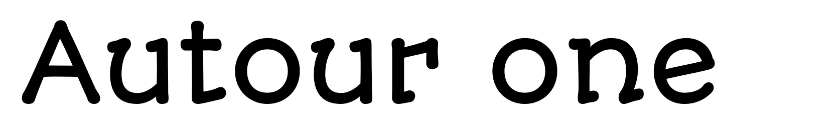 Autour one