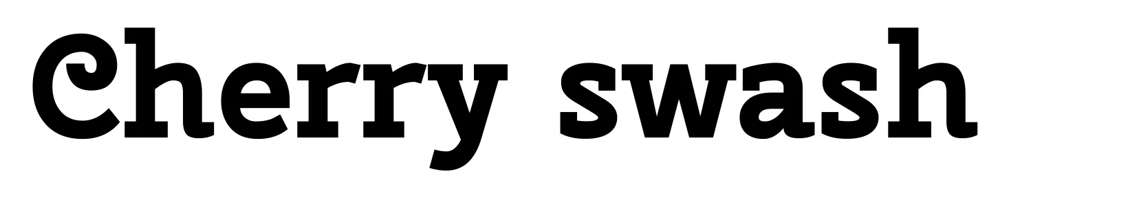 Cherry swash
