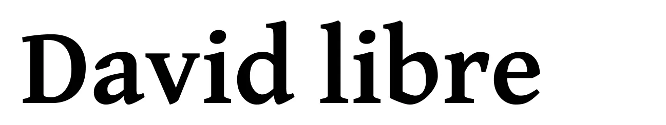 David libre
