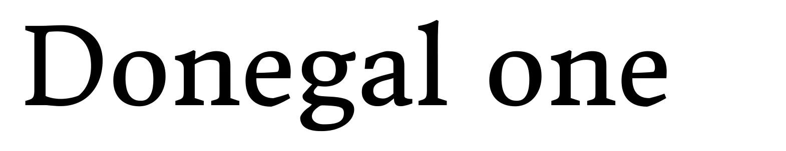 Donegal one