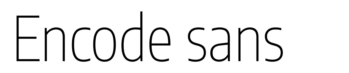 Encode sans