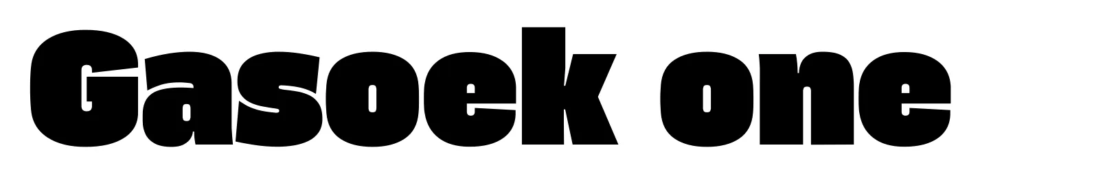 Gasoek one