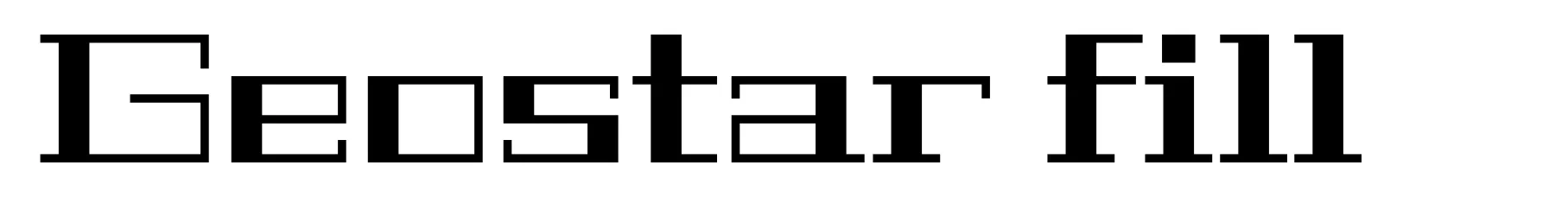 Geostar fill