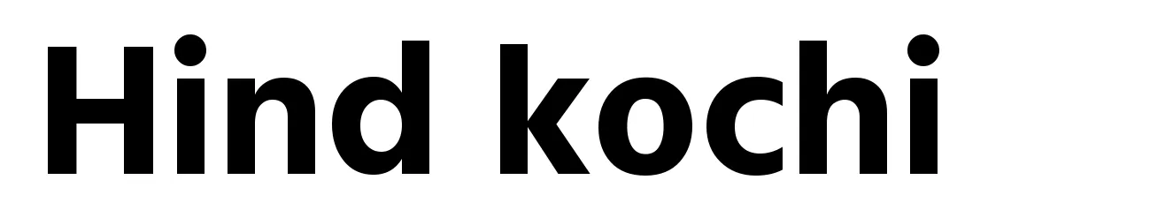 Hind kochi