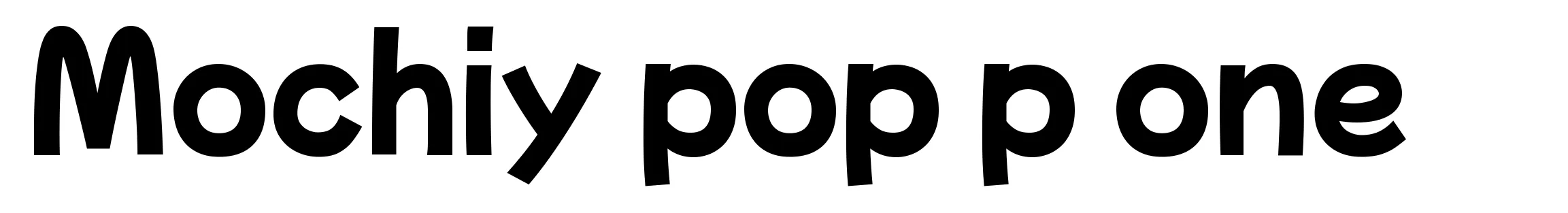 Mochiy pop p one