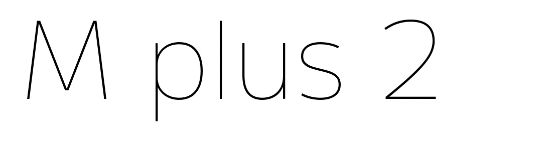 M plus 2