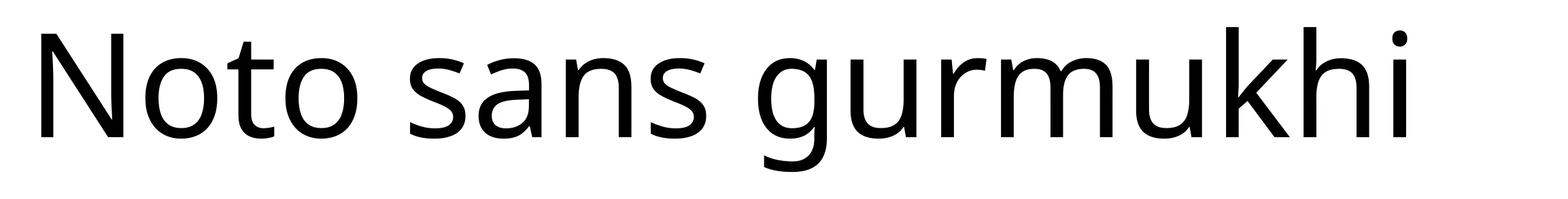 Noto sans gurmukhi