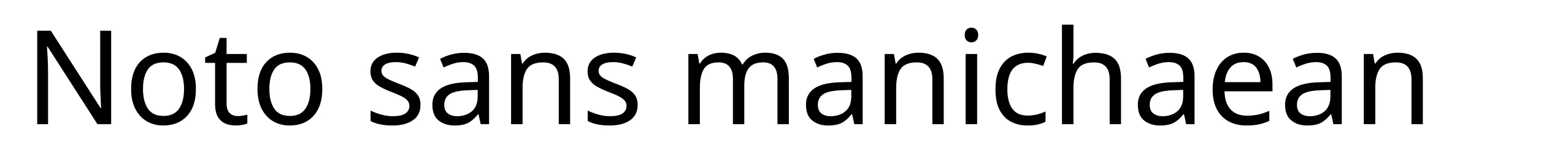Noto sans manichaean