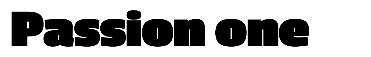Passion one