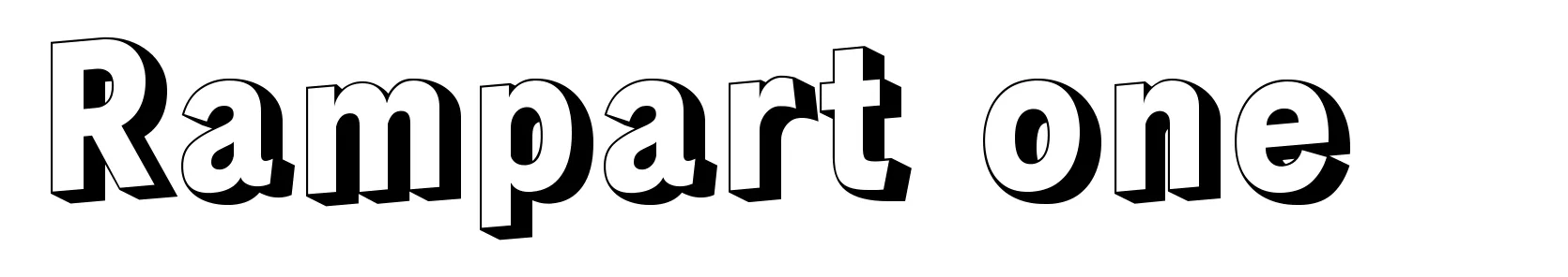 Rampart one