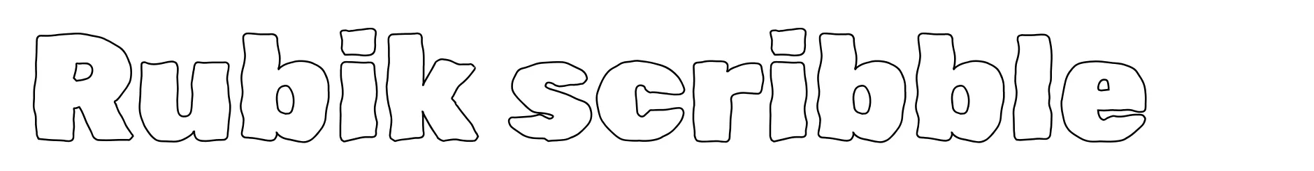Rubik scribble