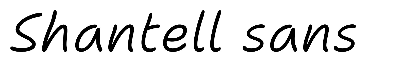 Shantell sans