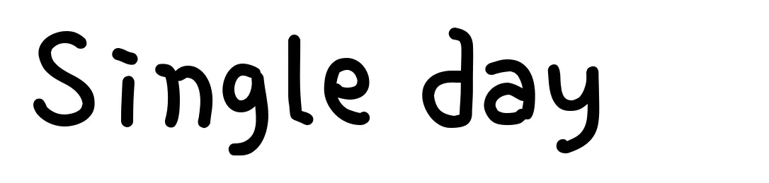 Single day