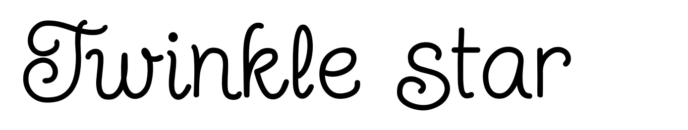 Twinkle star